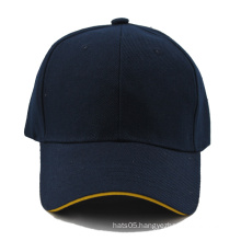 Plain Sandwich Baseball Cap with Customized Logo on Front and Back (GKA01-F00059)